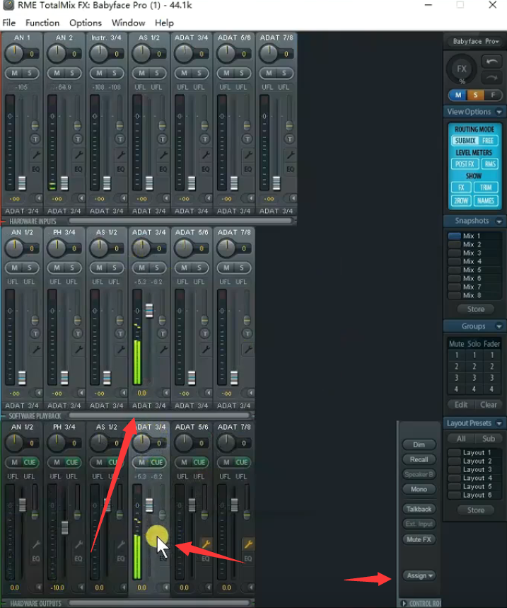 图片[6]-RME娃娃脸驱动/直播跳线示意图-小七音频资源网