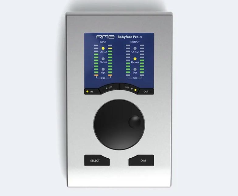 RME娃娃脸驱动/直播跳线示意图-小七音频资源网